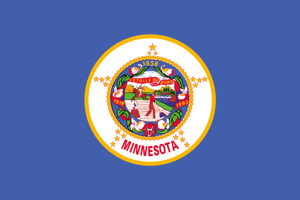 ミネソタ州旗