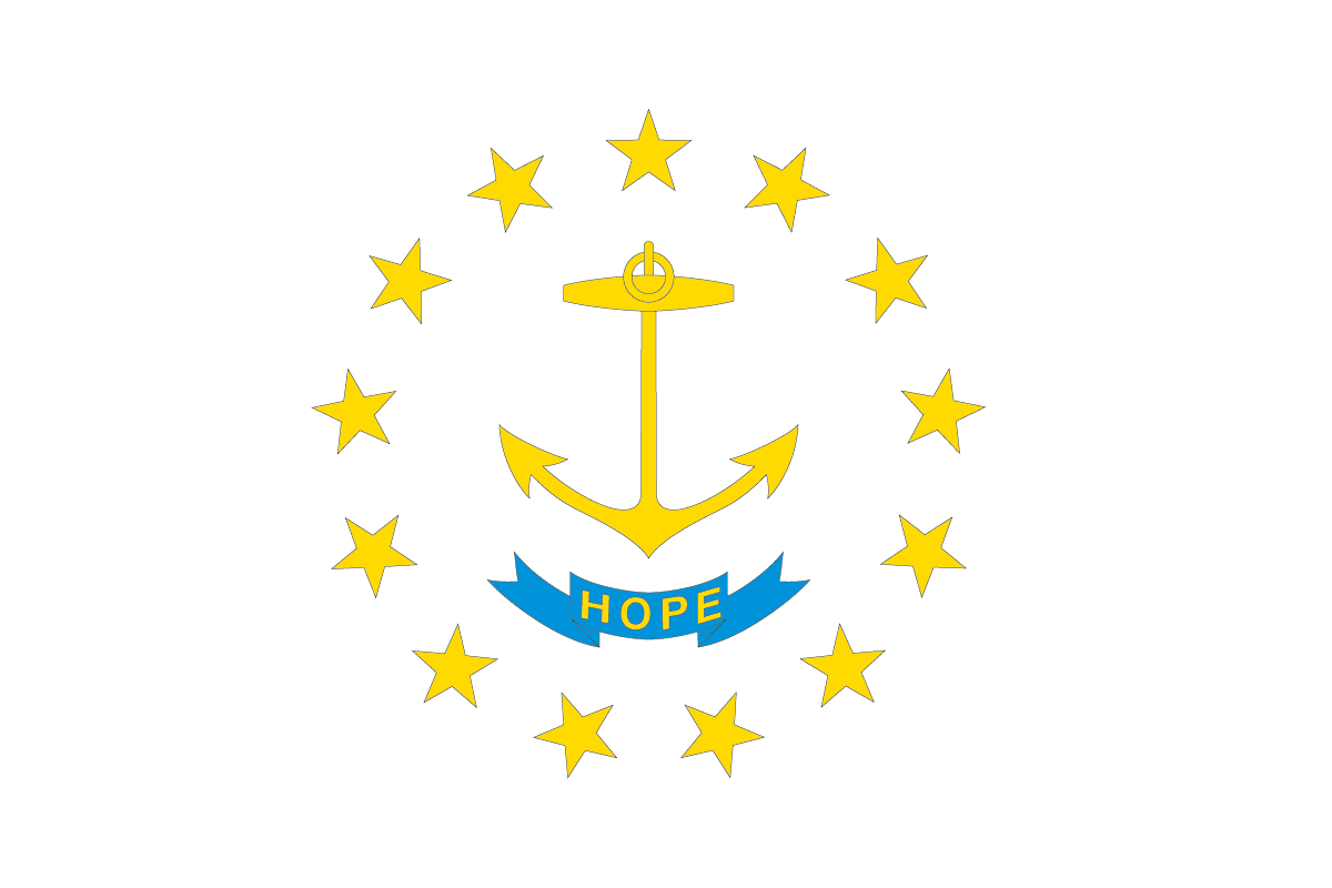 ロードアイランド州旗