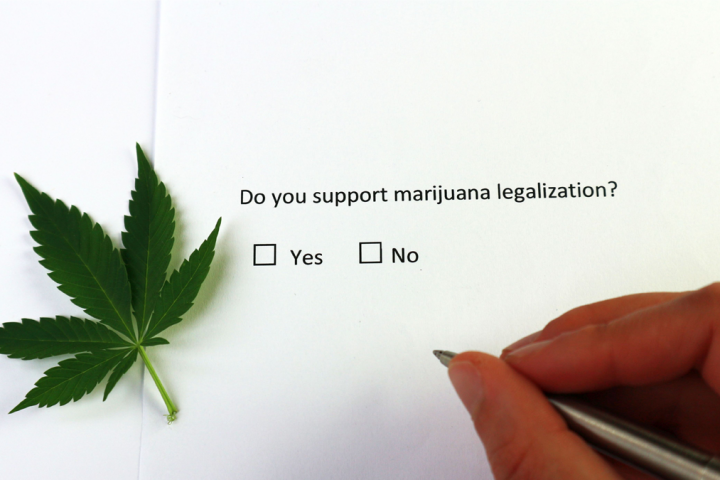 米国の68％の成人が大麻合法化を支持